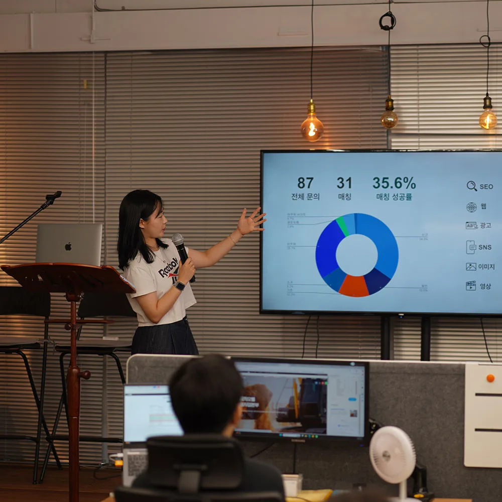 글로벌 디지털 마케팅 에이전시, 글로임 내부 행사 모습
